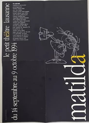 Matilda 09.1994 10.1994 - Ecole Diggelmann - Le petit theatre Lausanne