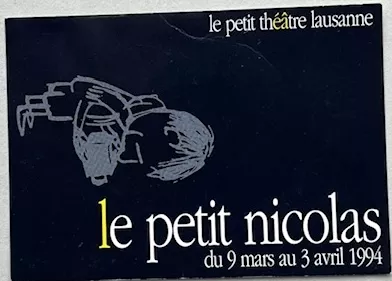 le petit nicolas 03.1994 04.1994 - Ecole Diggelmann - Le petit theatre Lausanne